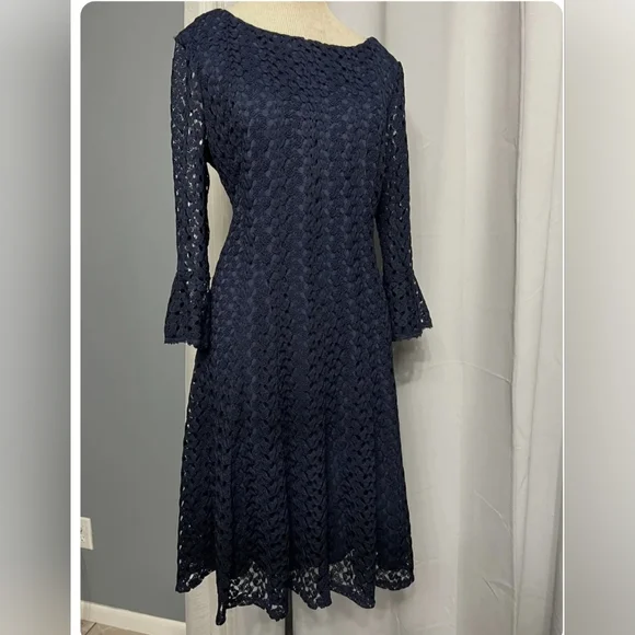 Chris McLaughlin / navy/size 8/dress - Picture 3 of 11